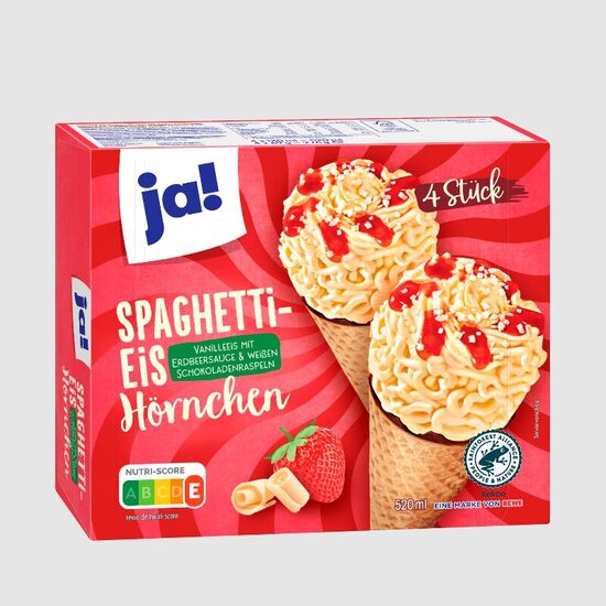 Valge šokolaadi ja maasikatega 4x130ml 